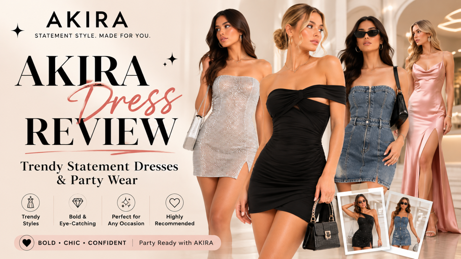 AKIRA Dresses Review 2026: Statement Partywear & Going-Out Style